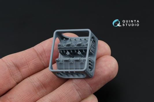 Quinta Studio QT48142 1:48 Yakovlev Yak-7B/Yak-9D Ratchet and early Exhaust