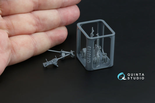 Quinta Studio QT48149 1:48 Browning .30 M2 AN (flexible) Machine Gun, 2 pcs