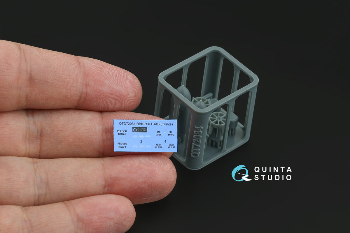 Quinta Studio QT72084 1:72 RBK-500 PTAB Cluster Bombs