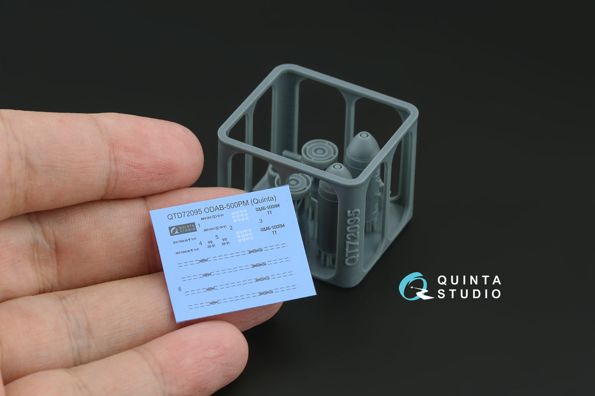 Quinta Studio QT72095 1:72 ODAB-500PM Bombs
