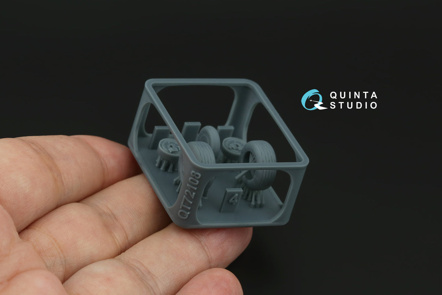Quinta Studio QT72108 1:72 Sukhoi Su-25 Weighted wheels