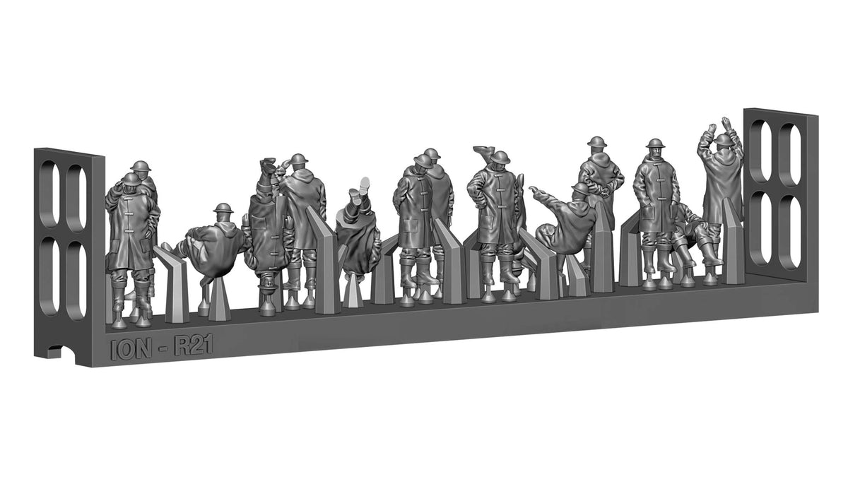 ION Model R144-002 1:144 Royal Navy - Rough weather Part I