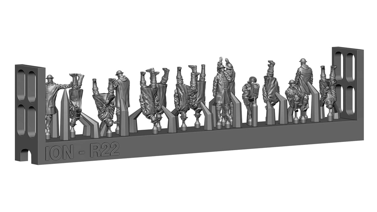ION Model R200-002 1:200 Royal Navy - Rough weather