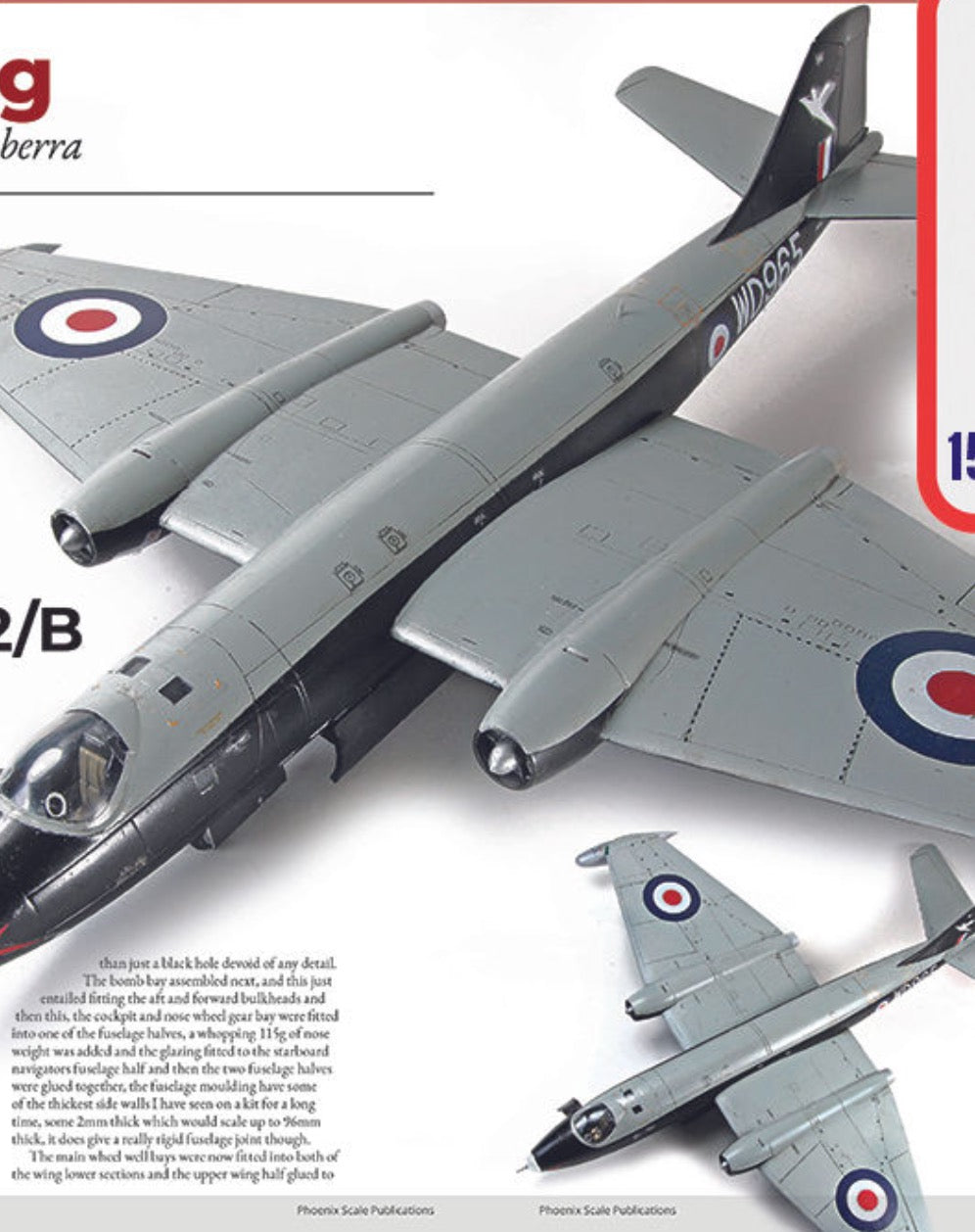 Phoenix Scale Publications - Black Series: Part 1 The English Electric Canberra Bomber & Trainer Versions by Paul Bradley