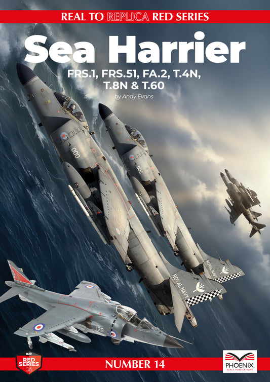 Phoenix Scale Publications RED14  BAe Sea Harrier  by Andy Evans