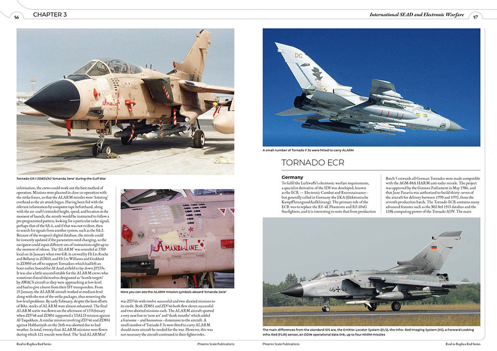 Phoenix Scale Publications Real to Replica 3 Wild Weasels Defence suppression & electronic warfare aircraft by Andy Evans & Stephen J Di Nucci