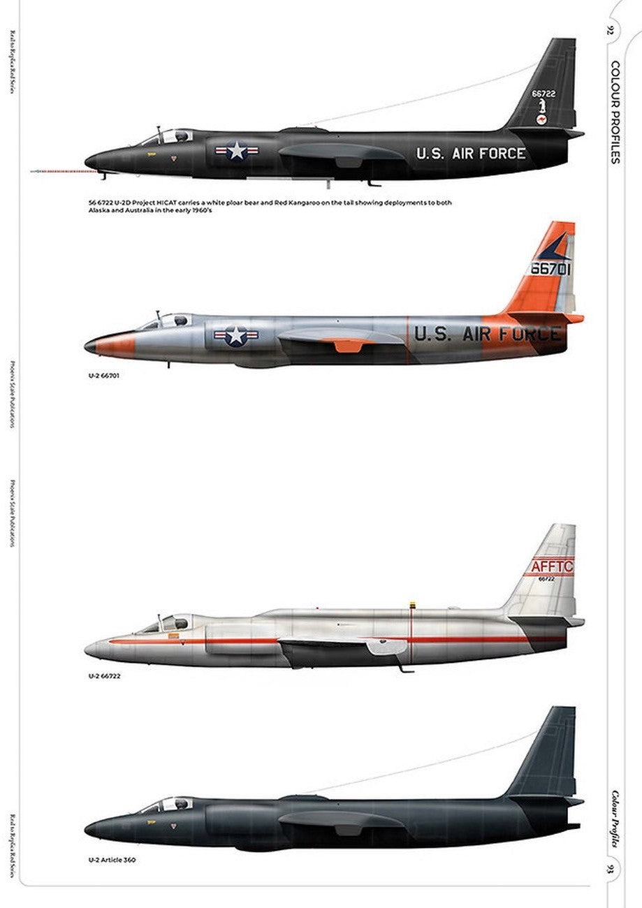 Phoenix Scale Publications R2RRED05 - The Lockheed U-2 Dragon Lady by Ryan Dorling
