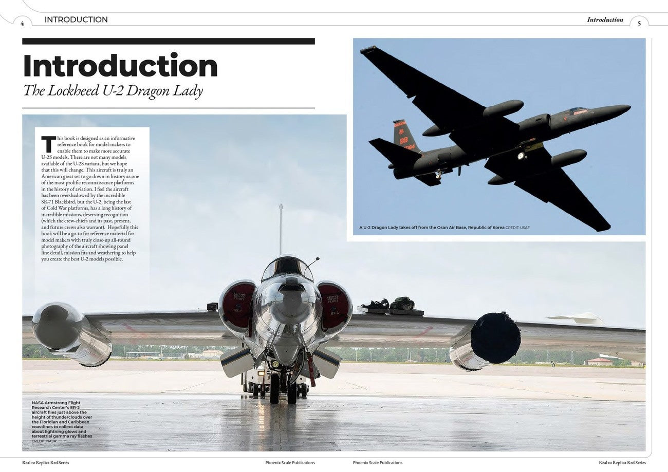 Phoenix Scale Publications R2RRED05 - The Lockheed U-2 Dragon Lady by Ryan Dorling