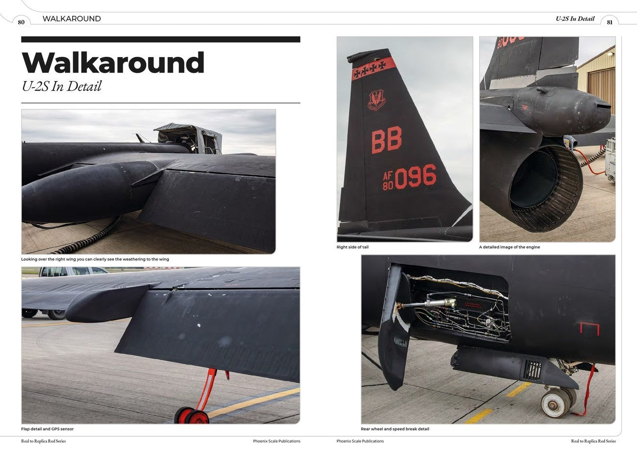Phoenix Scale Publications R2RRED05 - The Lockheed U-2 Dragon Lady by Ryan Dorling