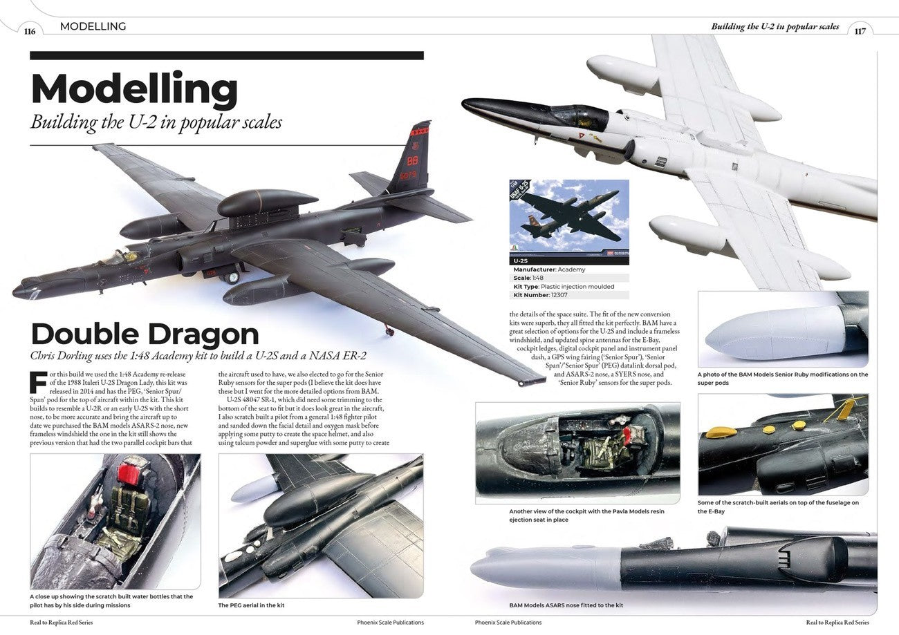 Phoenix Scale Publications R2RRED05 - The Lockheed U-2 Dragon Lady by Ryan Dorling