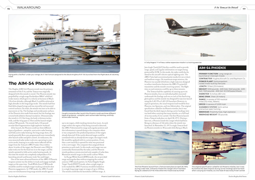 Phoenix Scale Publications RED17  Grumman F-14 Tomcat