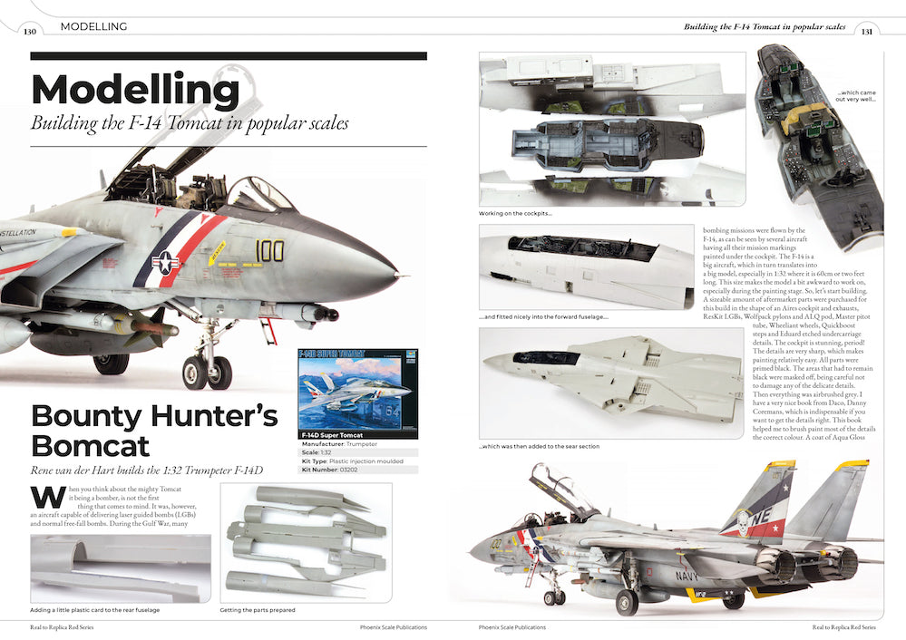 Phoenix Scale Publications RED17  Grumman F-14 Tomcat
