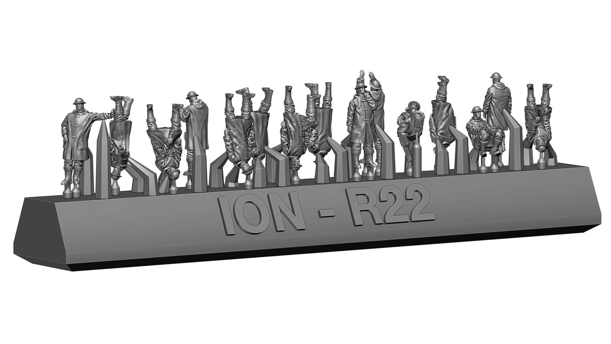 ION Model R350-002 1:350 ION MODEL Royal Navy - Rough weather
