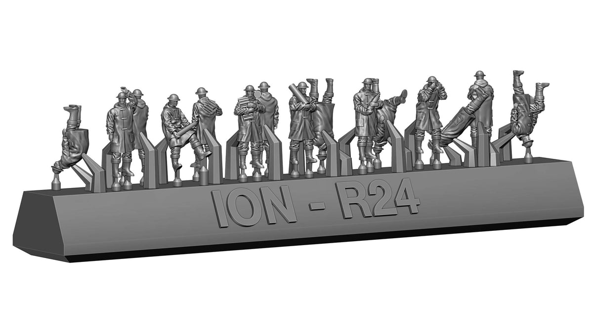 ION Model R350-002 1:350 ION MODEL Royal Navy - Rough weather