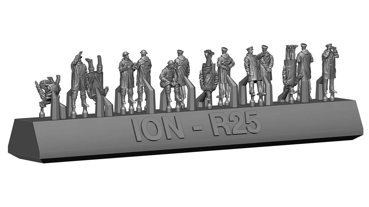 ION Model R350-002 1:350 ION MODEL Royal Navy - Rough weather