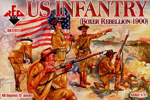 Red Box RB 72017 1:72 U.S. Infantry 1900 (Boxer Uprising)