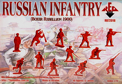 Red Box RB 72018 1:72 Russian infantry 1900 (Boxer Uprising)