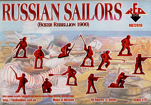 Red Box RB 72019 1:72 Russian sailors 1900 (Boxer Uprising)