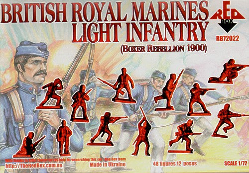 Red Box RB 72022 1:72 British Royal Marines Light Infantry (Boxer Rebellion 1900)