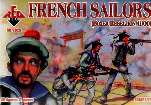 Red Box RB 72025 1:72 French sailors (Boxer Uprising)