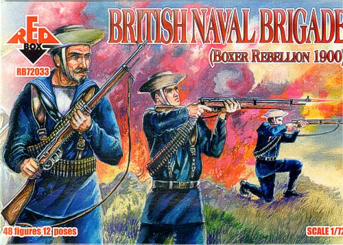 Red Box RB 72033 1:72 British Naval Brigade (Boxer Rebellion 1900)