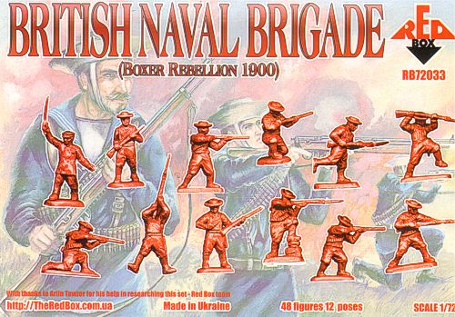 Red Box RB 72033 1:72 British Naval Brigade (Boxer Rebellion 1900)