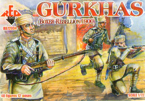 Red Box RB 72034 1:72 Gurkhas (Boxer Rebellion)