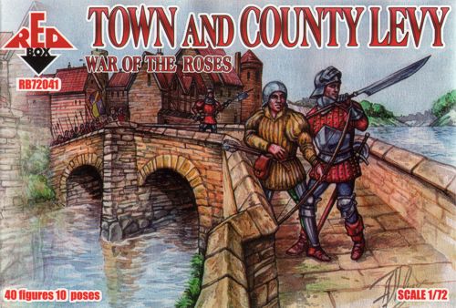 Red Box RB72041 1:72 Town and County Levy War of the Roses