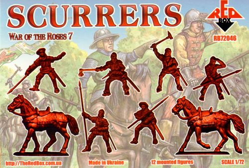 Red Box RB 72046 1:72 Scurrers, War of the Roses 7