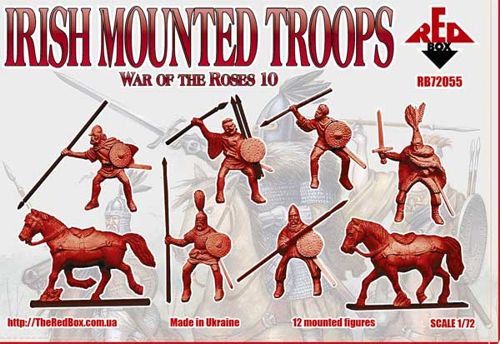 Red Box RB 72055 1:72 War of the Roses 10. Irish Mounted Troops