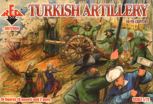 Red Box RB 72066 1:72 Turkish Artillery 16th century