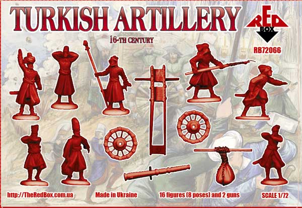 Red Box RB 72066 1:72 Turkish Artillery 16th century