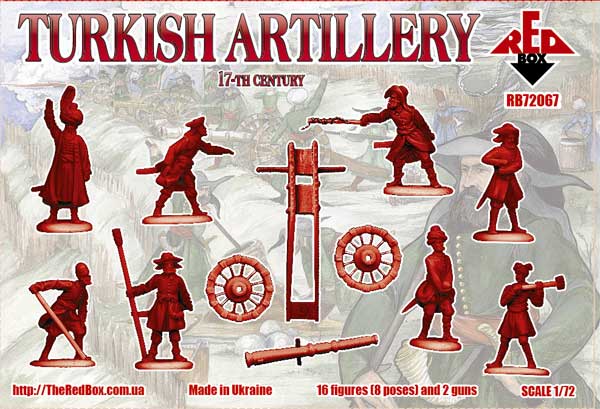 Red Box RB 72067 1:72 Turkish Artillery 17th century