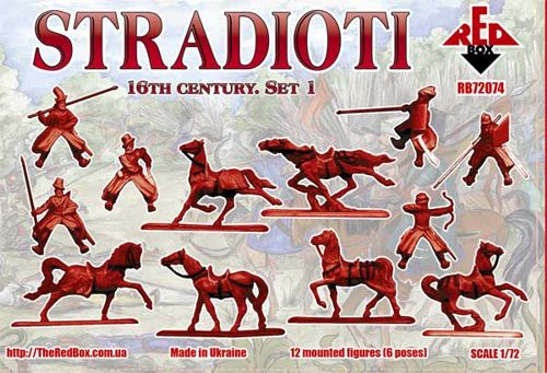 Red Box RB 72074 1:72 Stradioti. 16th century. Set 1