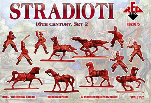 Red Box RB 72075 1:72 Stradioti. 16th century. Set 2