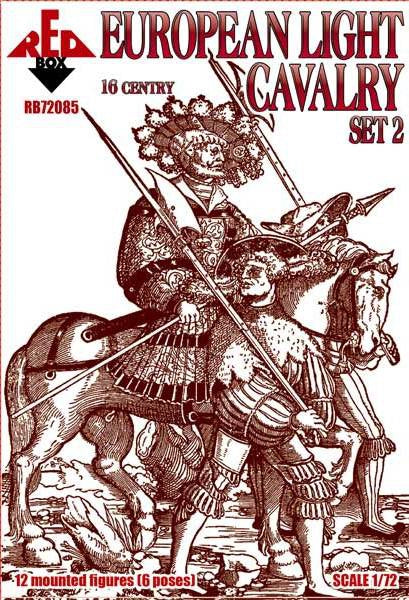 Red Box RB 72085 1:72 European light cavalry, 16th century, set 2