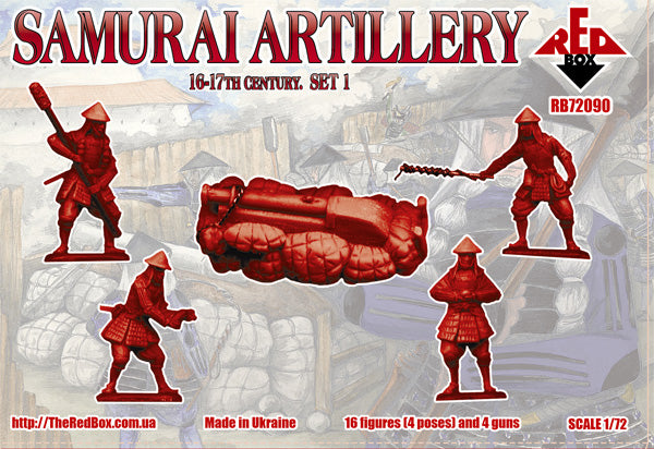 Red Box RB 72090 1:72 Samurai Artillery 16-17 c. set 1