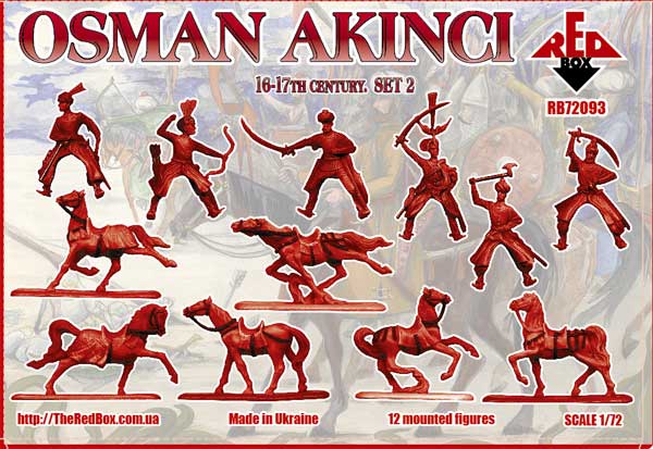 Red Box RB 72093 1:72 Osman Akinci 16-17 century. Set 2