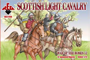 Red Box RB 72108 1:72 Scottish Light Cavalry War of the Roses