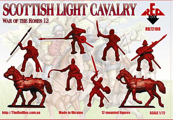 Red Box RB 72108 1:72 Scottish Light Cavalry War of the Roses