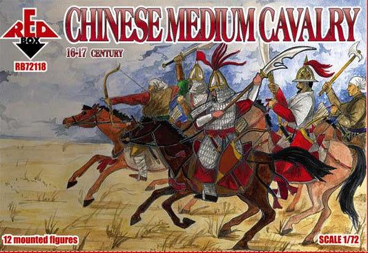 Red Box RB 72118 1:72 Chinese Medium Cavalry 16-17 century