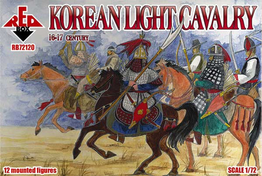 Red Box RB 72120 1:72 Korean Light Cavalry 16-17 century