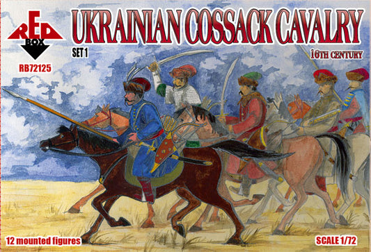 Red Box RB 72125 1:72 Ukrainian Cossack Cavalry 16c set 1