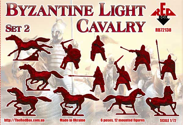 Red Box RB72138 1:72 Byzantine Light Cavalry Set 2