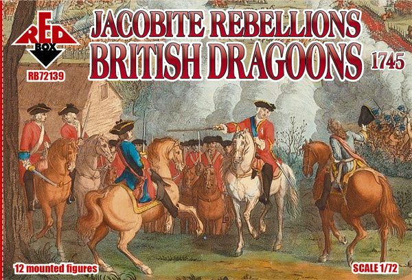 Red Box RB72139 1:72 Jacobite Rebellion British Dragoons 1745