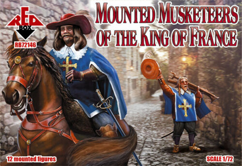 Red Box RB 72146 1:72 Mounted Musketeers of the King of France XVII c.