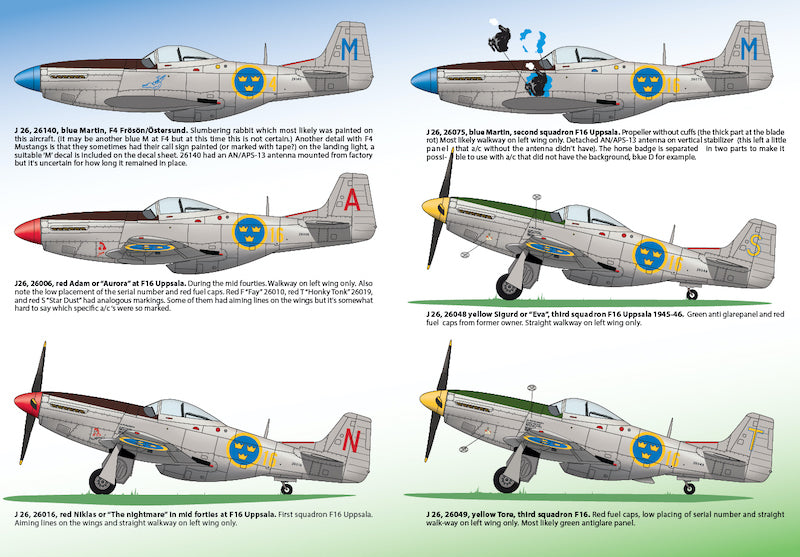 Moose Republic Decals 48003 1:48 J 26/S 26 North-American P-51D Mustang Part 2