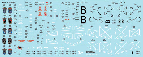 Moose Republic Decals 48007 1:48 J 28B/de Havilland Vampire FB.5