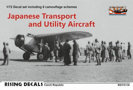 Rising Decals RD72118 1:72 Japanese Transport and Utility aircraft