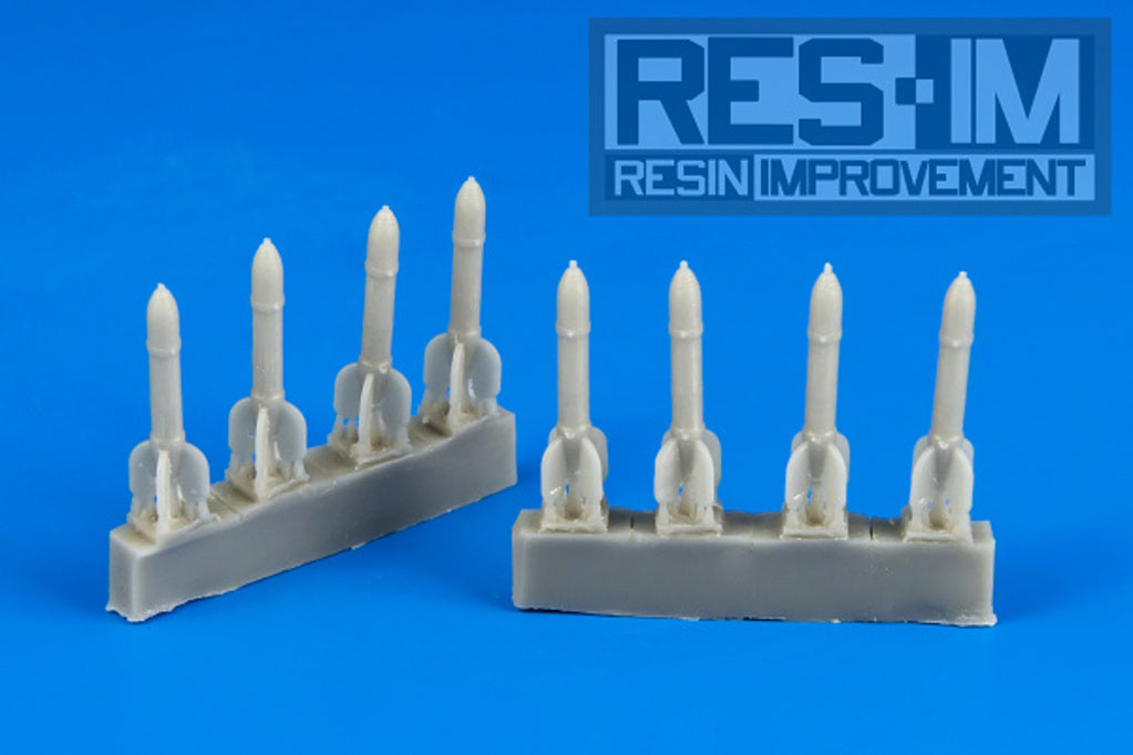 RES-IM 4814 1:48 RS-82 Rockets (8pcs)